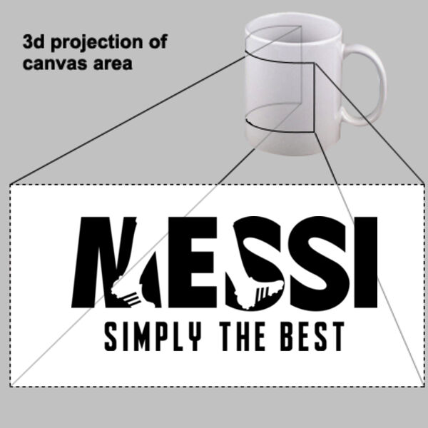 Messi mug Thumbnail